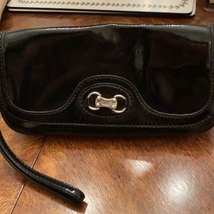 Michael by Michael Kors EUC clutch with wrist strap.. patent leather .